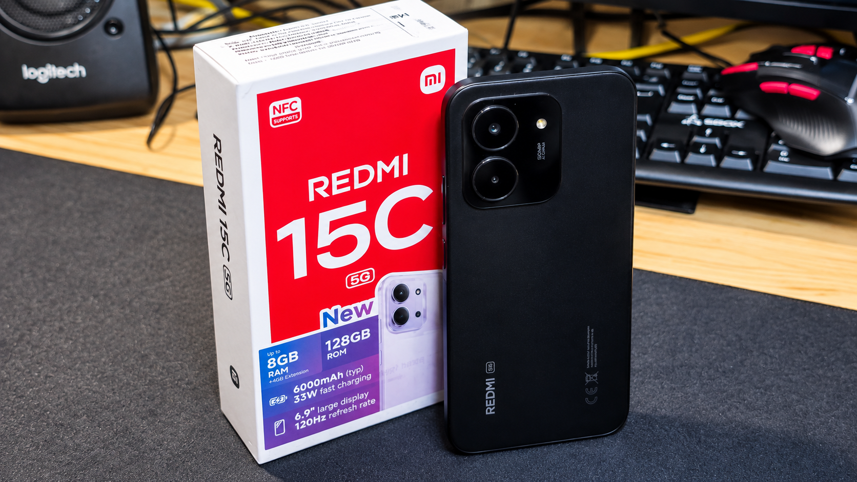 Xiaomi Redmi 15C 5G – Unboxing & First Impressions