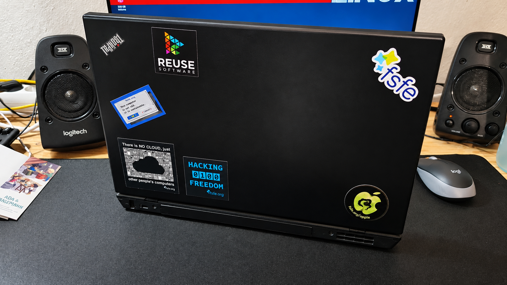 Free Software in the Mail – FSFE Sticker Pack